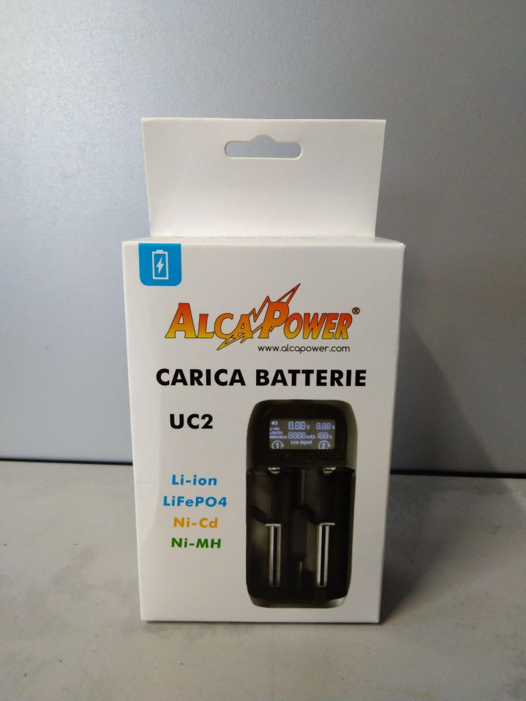 Caricabatterie USB per pile al li-on, NIMH e NICD