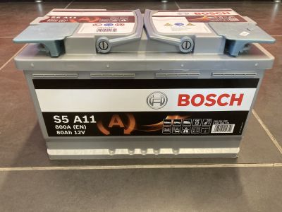 Batteria auto 80ah - 800en AGM Bosch