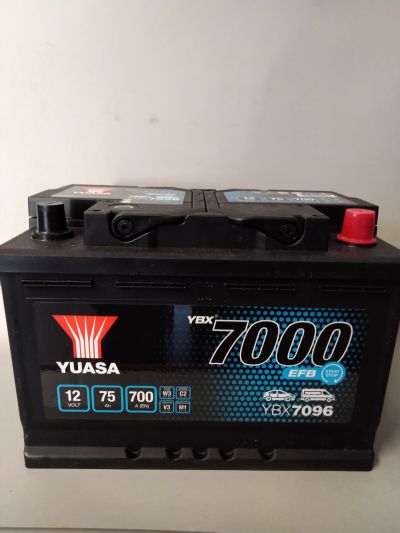 Batteria auto 70ah - 650en EFB GS Yuasa